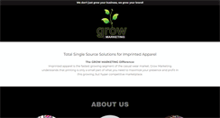 Desktop Screenshot of growmarketingusa.com